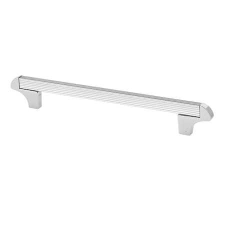 Topex 6.29 in. Square Transitional Cabinet Pull, Chrome 8-114101604040
